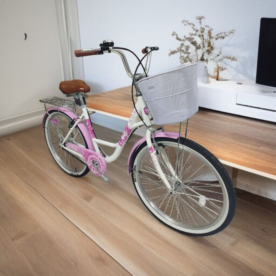 BICICLETA VINTAGE CAMPERA RBK ARO 26