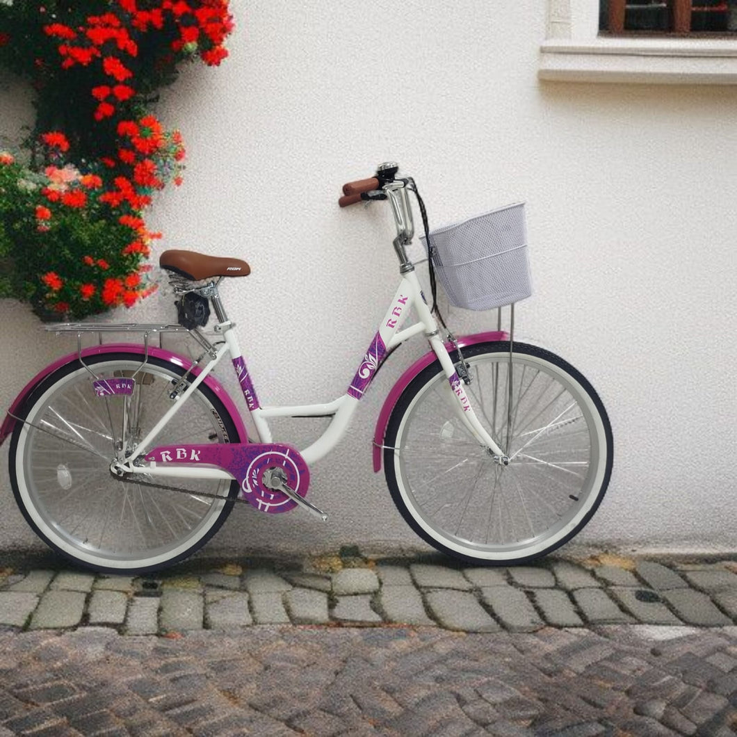 BICICLETA VINTAGE CAMPERA RBK ARO 26