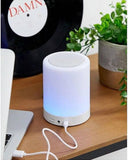 LÁMPARA + FOCO PARLANTE BLUETOOTH LUCES DE COLORES