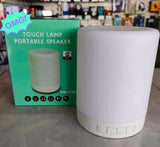 LÁMPARA + FOCO PARLANTE BLUETOOTH LUCES DE COLORES