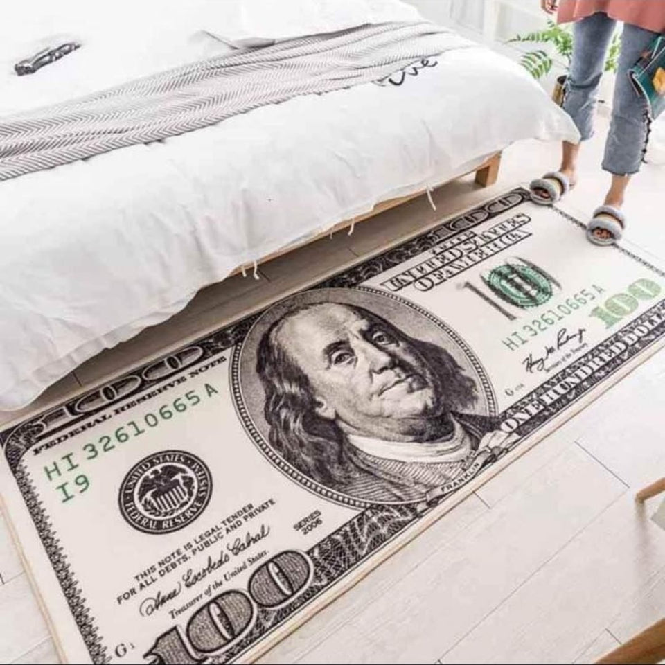 ALFOMBRA DE BILLETE DOLAR