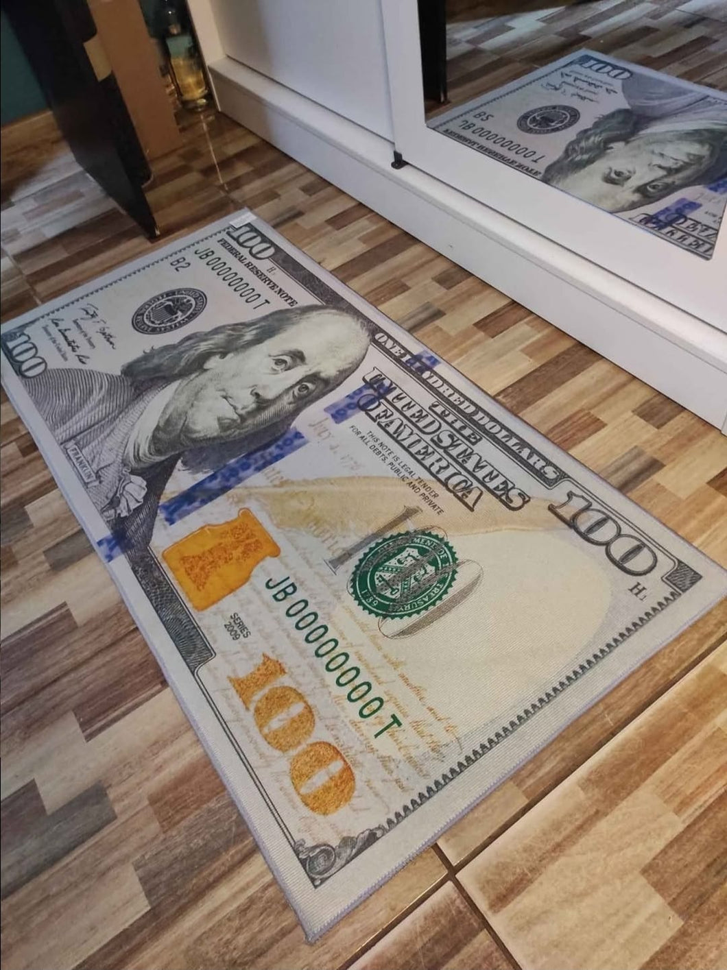 ALFOMBRA DE BILLETE DOLAR