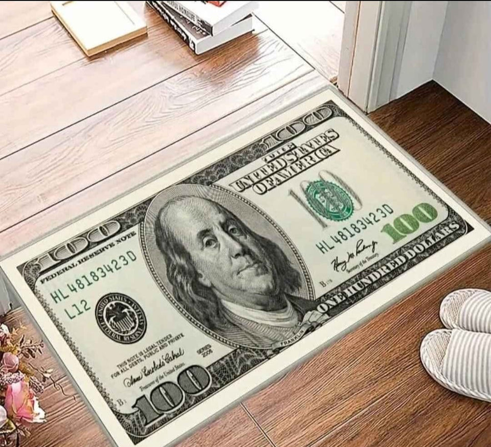 ALFOMBRA DE BILLETE DOLAR