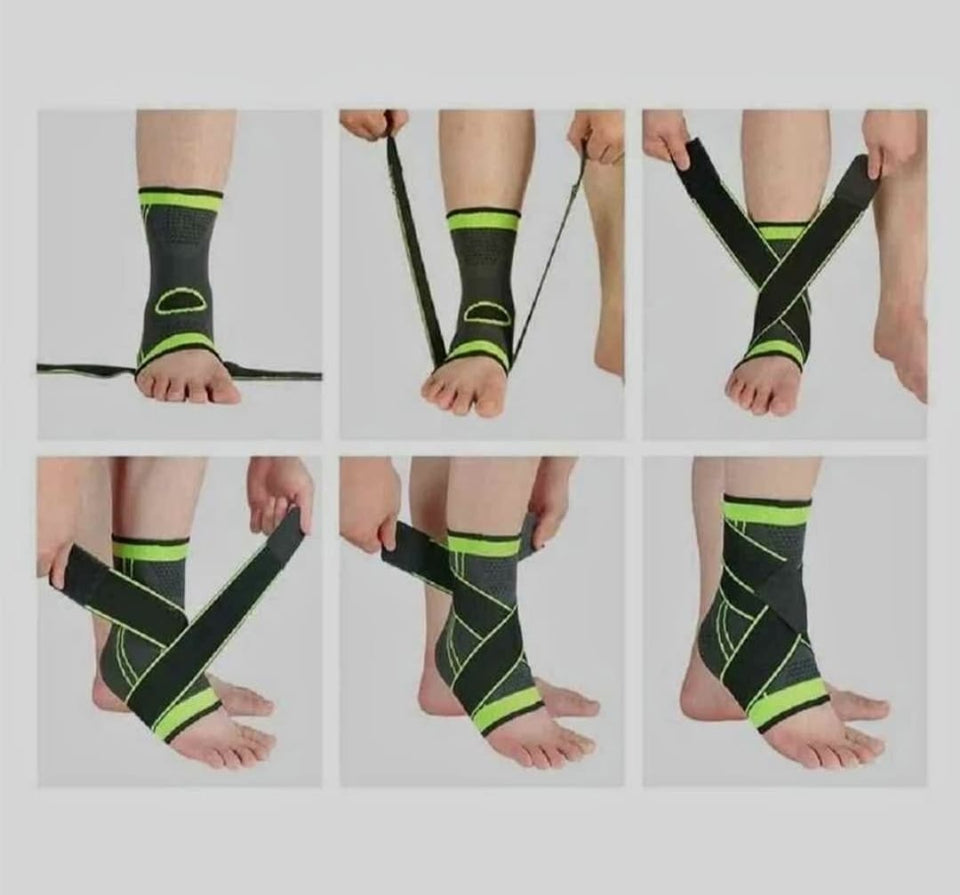 RODILLERA + TOBILLERA + MUÑEQUERA DEPORTIVA DE COMPRESIÓN