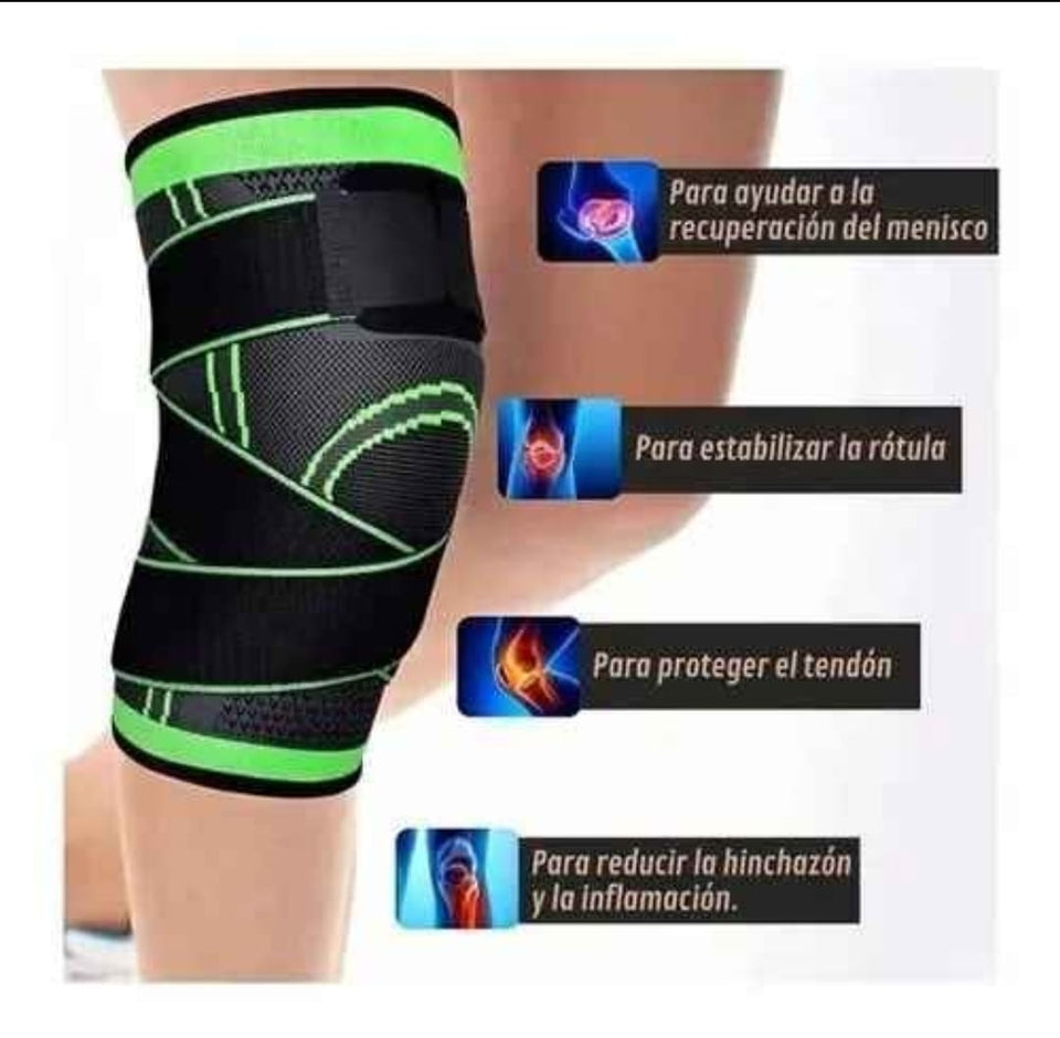 RODILLERA + TOBILLERA + MUÑEQUERA DEPORTIVA DE COMPRESIÓN