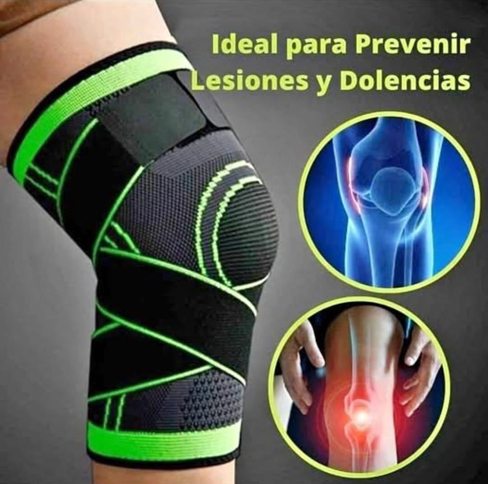 RODILLERA + TOBILLERA + MUÑEQUERA DEPORTIVA DE COMPRESIÓN