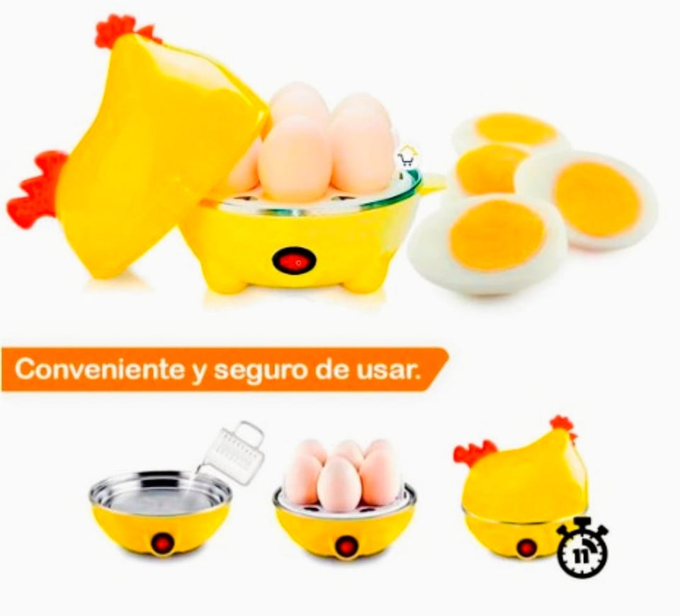 HERVIDOR DE HUEVOS + SARTEN DE 4 DIVISIONES (Combo Saludable)