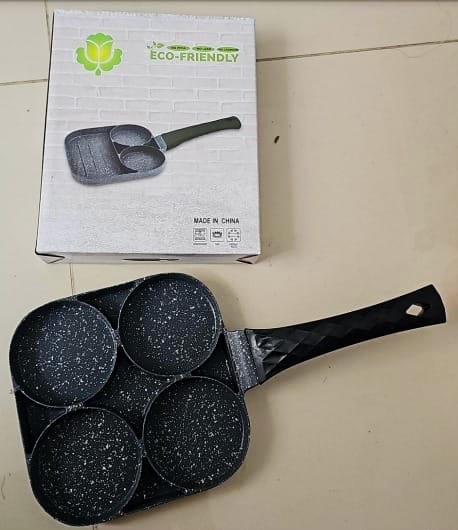 HERVIDOR DE HUEVOS + SARTEN DE 4 DIVISIONES (Combo Saludable)