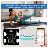 BALANZA INTELIGENTE BLUETOOTH + BALANZA GRAMERA DIGITAL