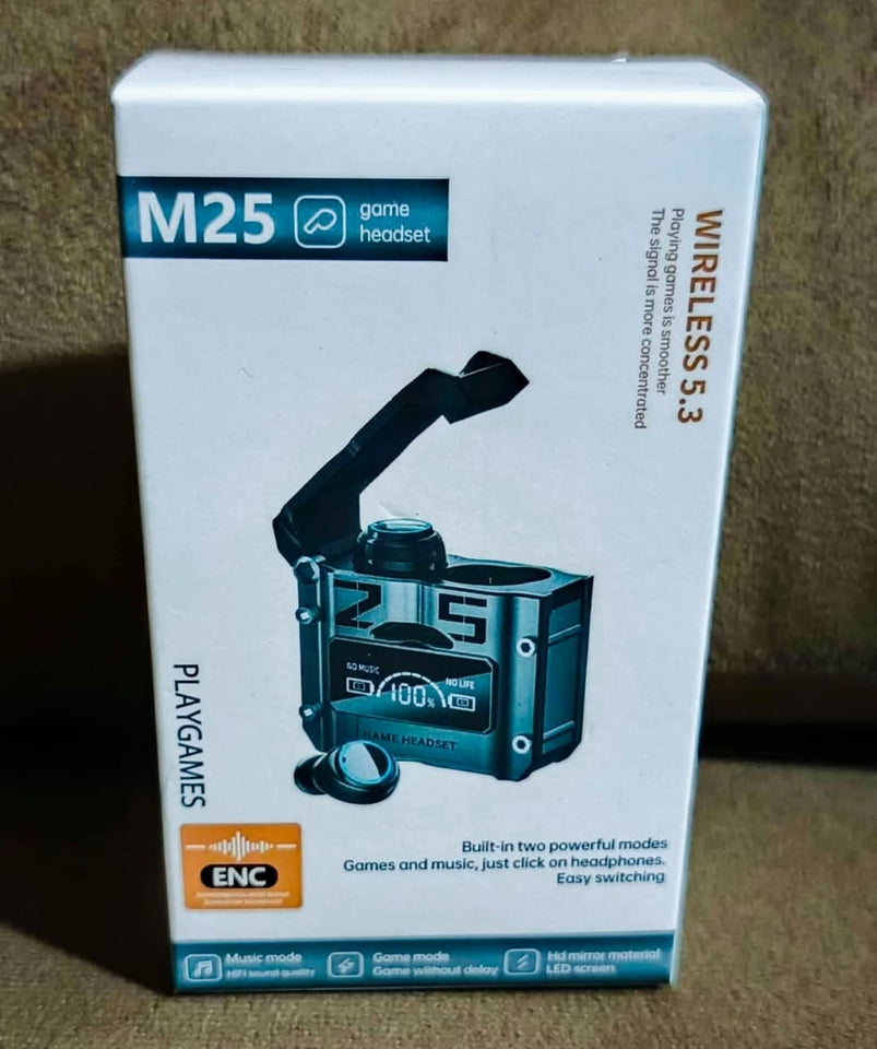 AUDIFONOS M25 PRO - INALAMBRICOS BLUETOOTH