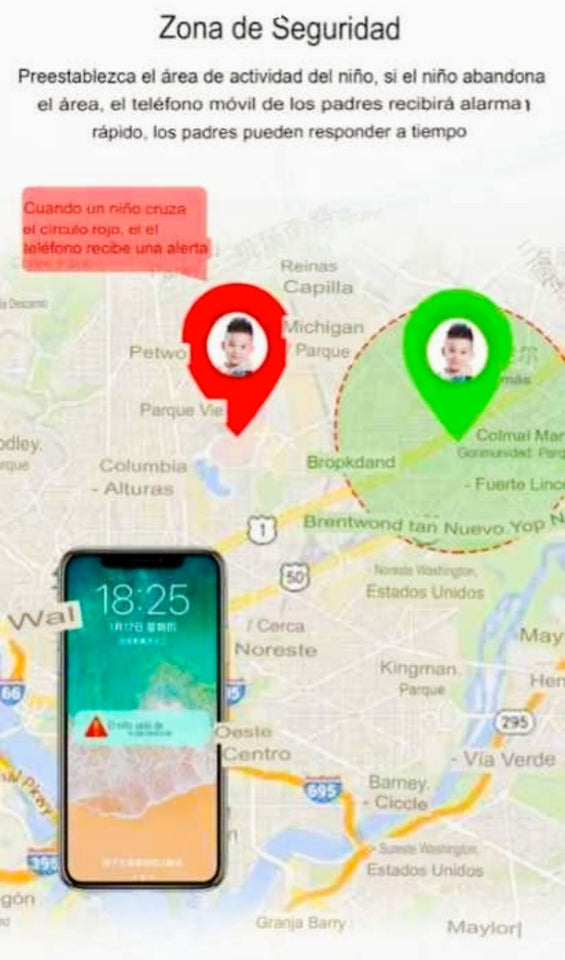 SMARTWATCH RELOJ PARA NIÑOS CON CHIP Y GPS