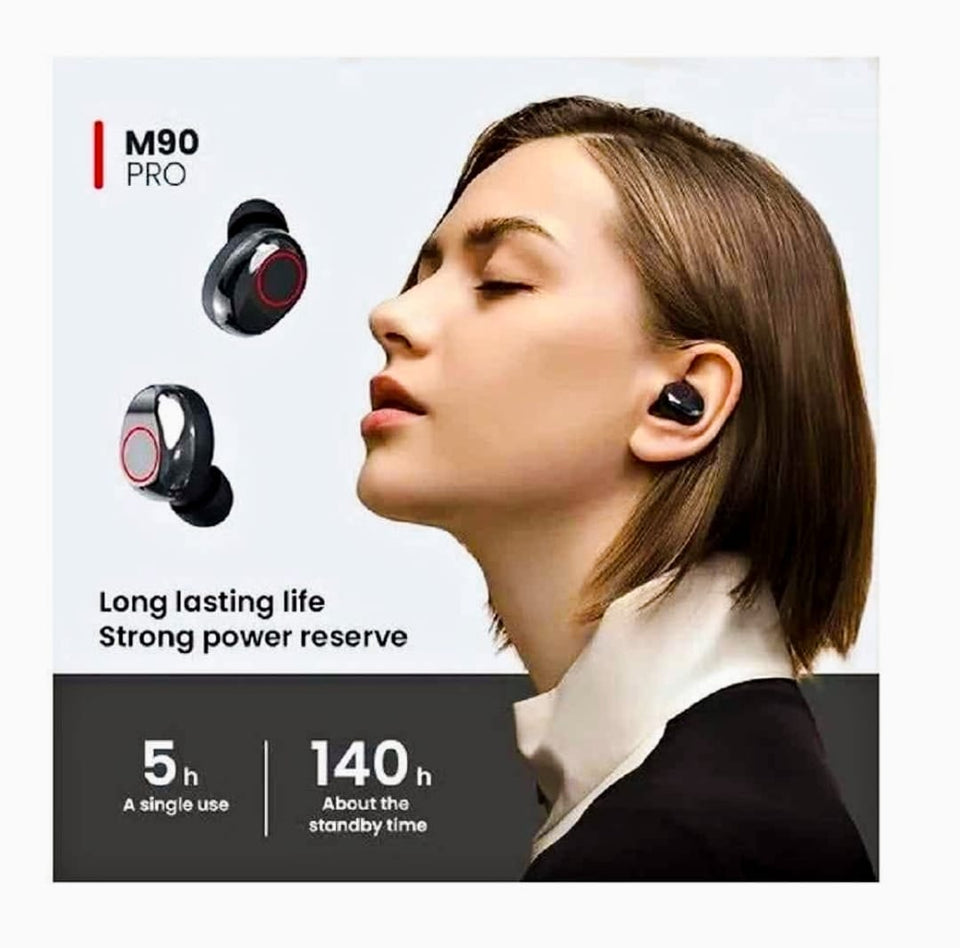 AUDIFONOS M90 PRO - INALAMBRICOS BLUETOOTH