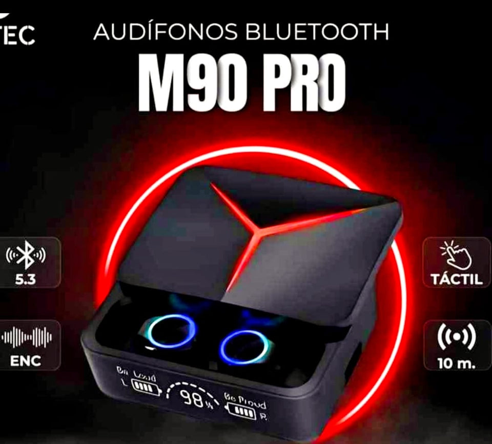 AUDIFONOS M90 PRO - INALAMBRICOS BLUETOOTH